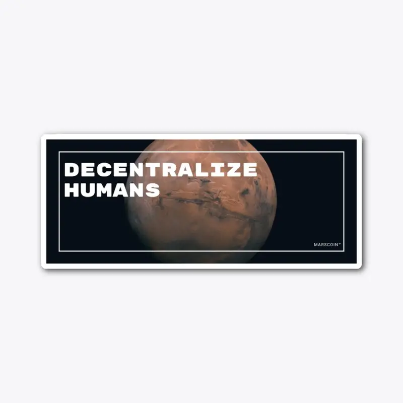 Decentralize Humans